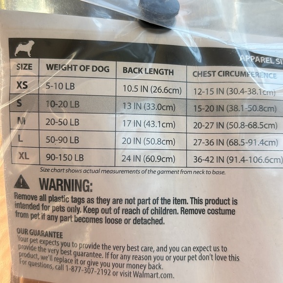 NWT Vibrant Life Halloween HotDog Costume Jack Russell Pug Shih Tzu Cat Back 13” - Picture 9 of 16